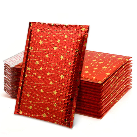 Poly Bubble Mailers Self Seal Padded Envelopes - Golden Stras