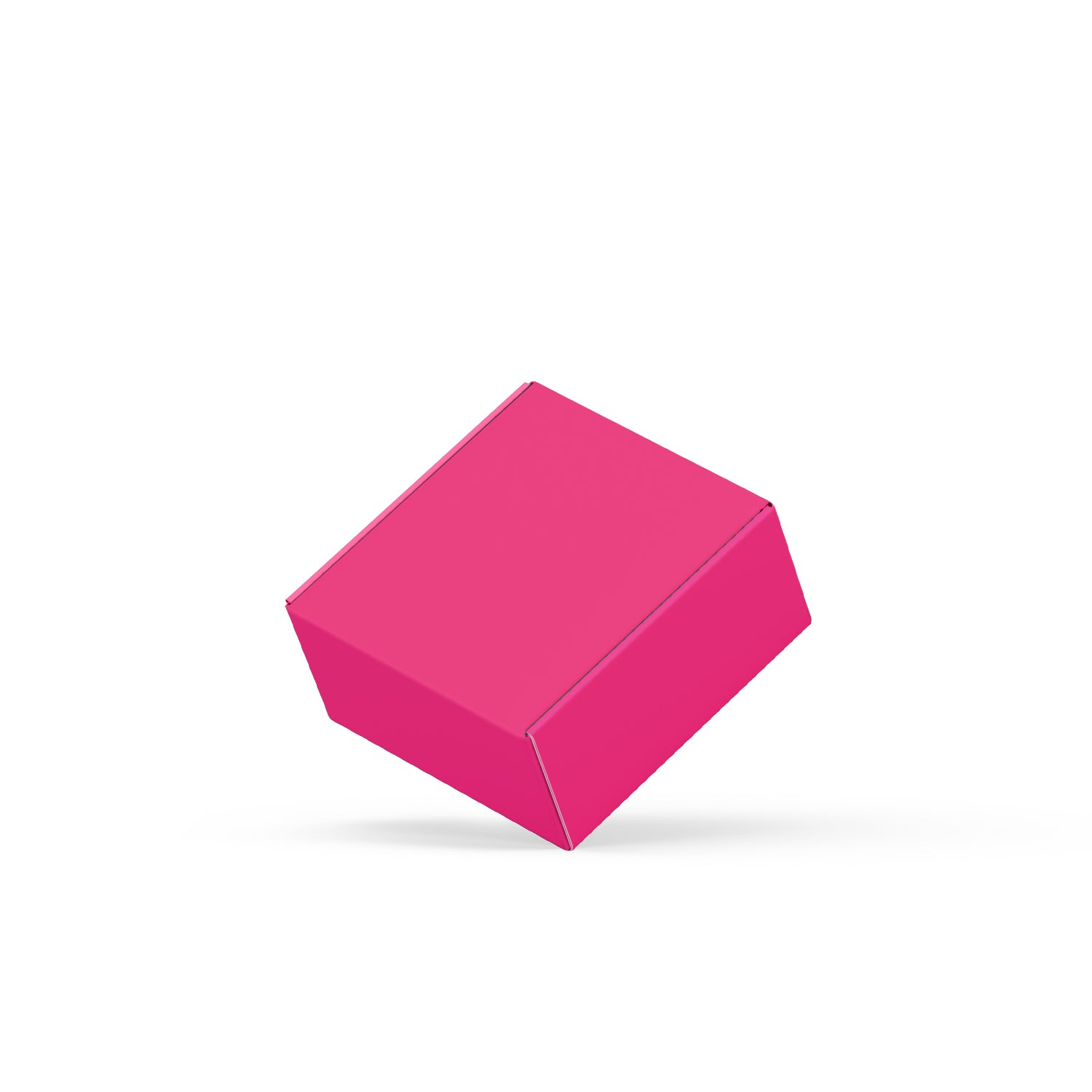 50 Pack Corrugated Cardboard Shipping Boxes - Hot Pink