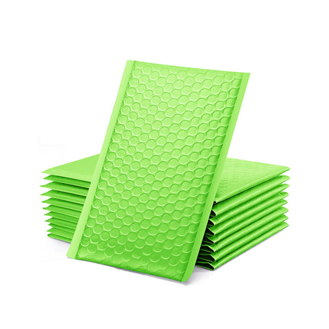 Poly Bubble Mailers Padded Envelopes - Green